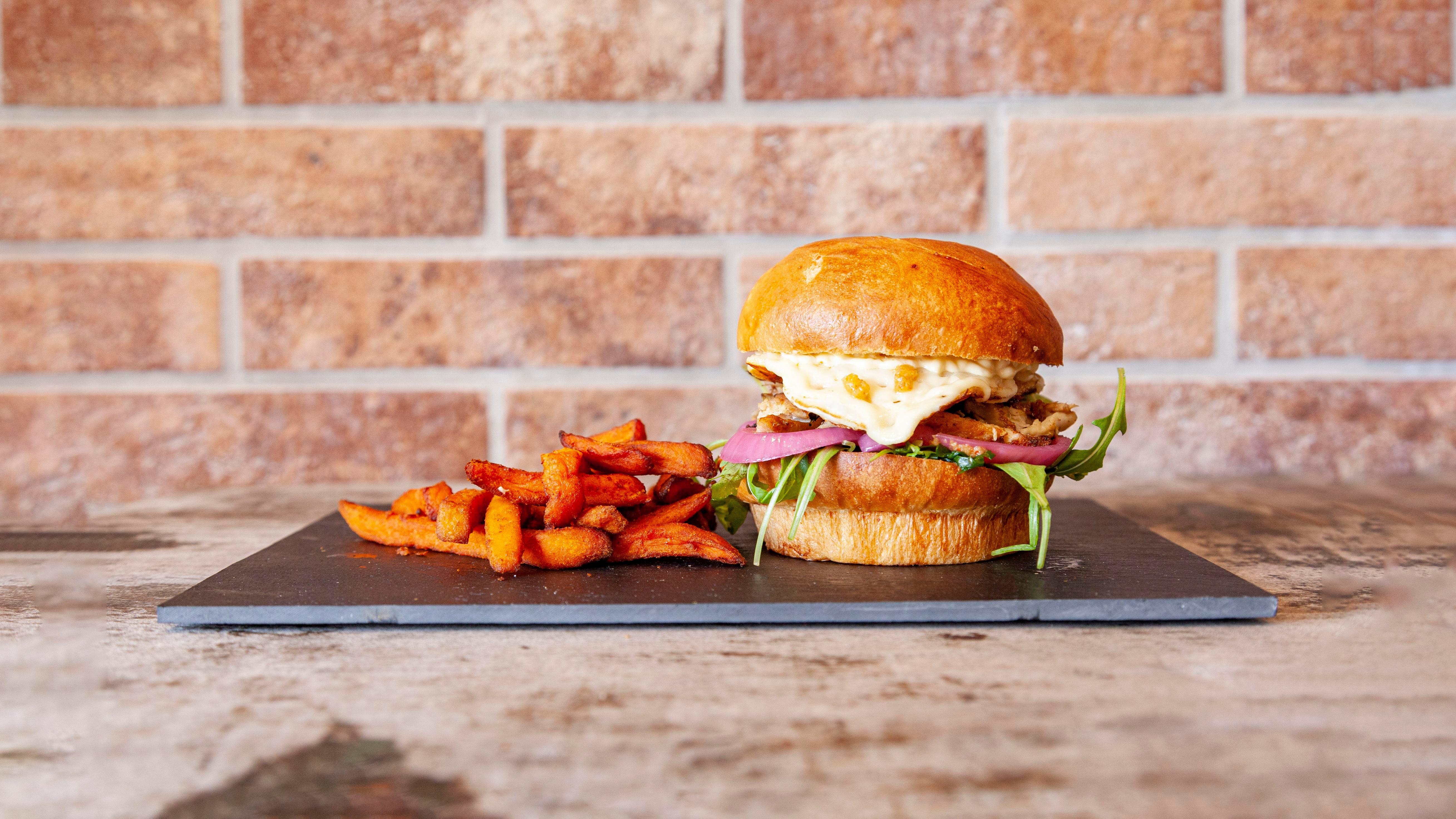 Afro burger effiloché (burger gourmet) 🍔