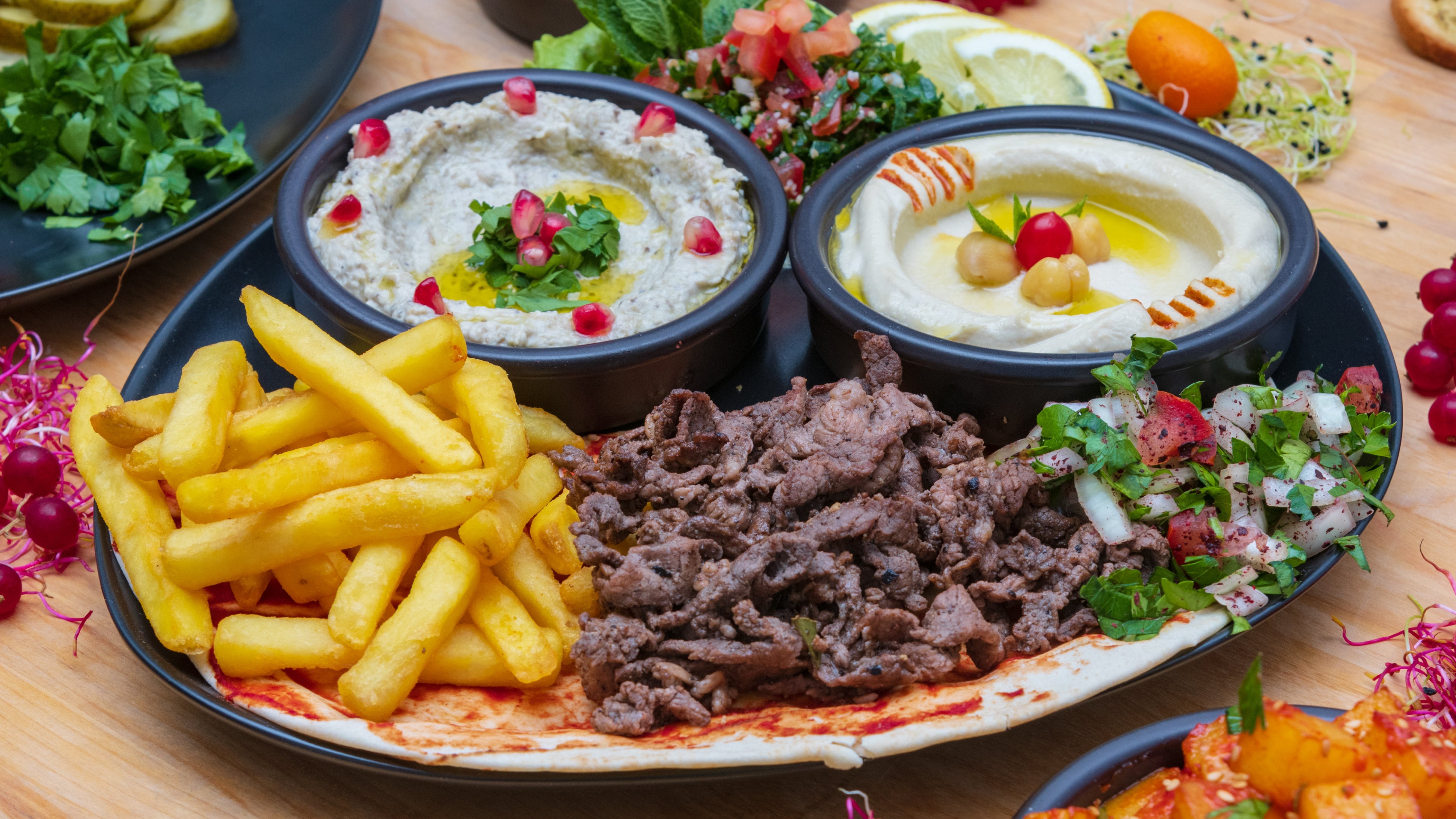 Plateau Shawarma viande