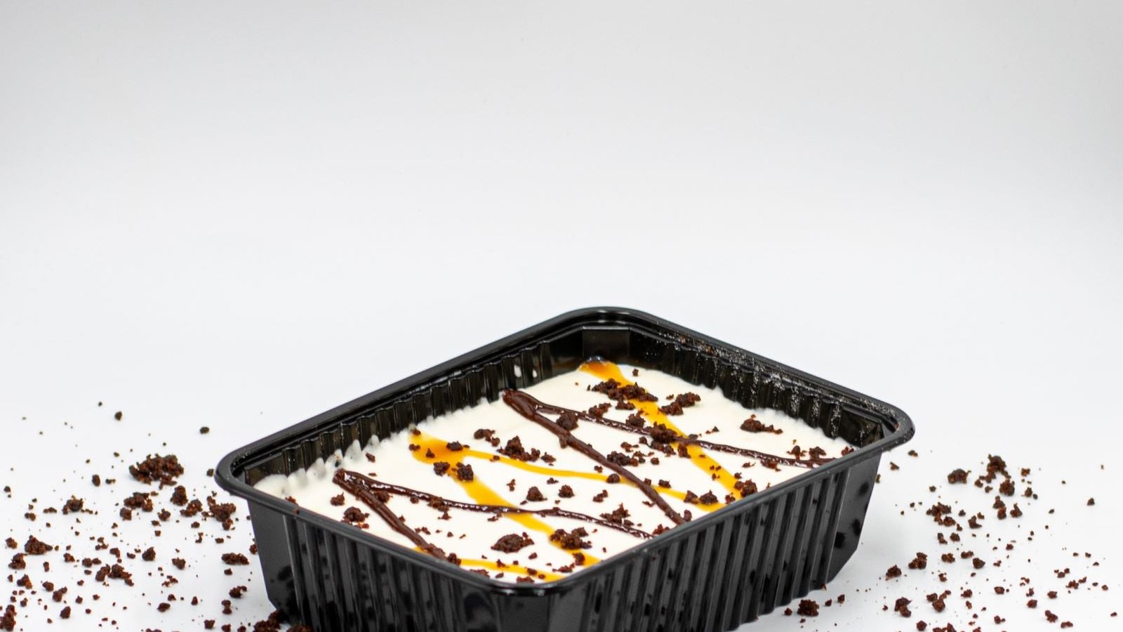Brownie nutella caramel