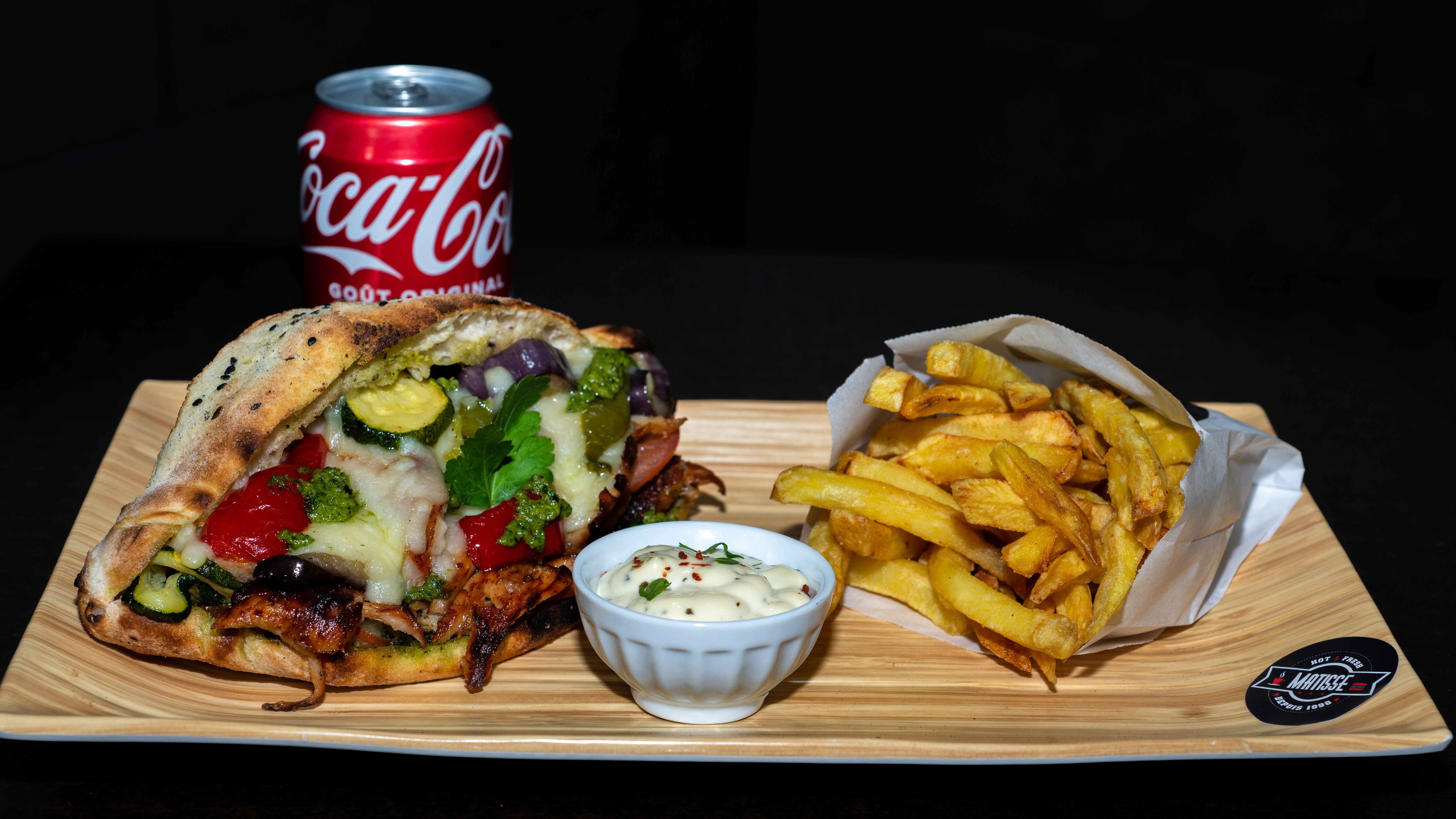 Combo kebab italien   🥙 + 🍟 15,90€