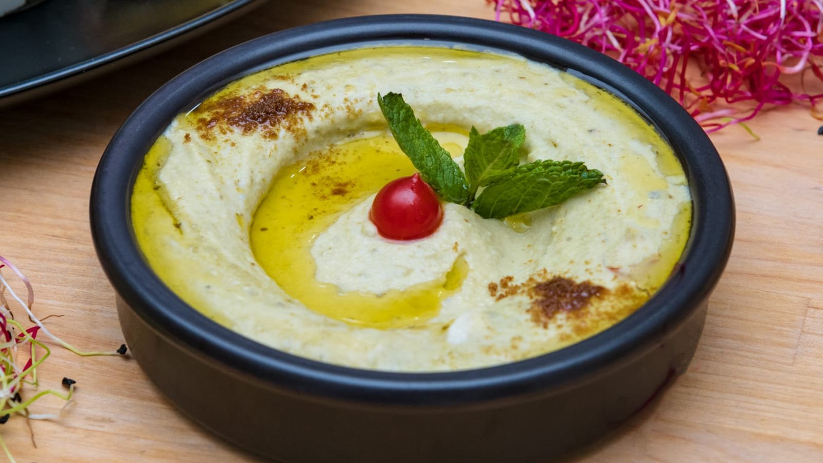 Hommos pesto