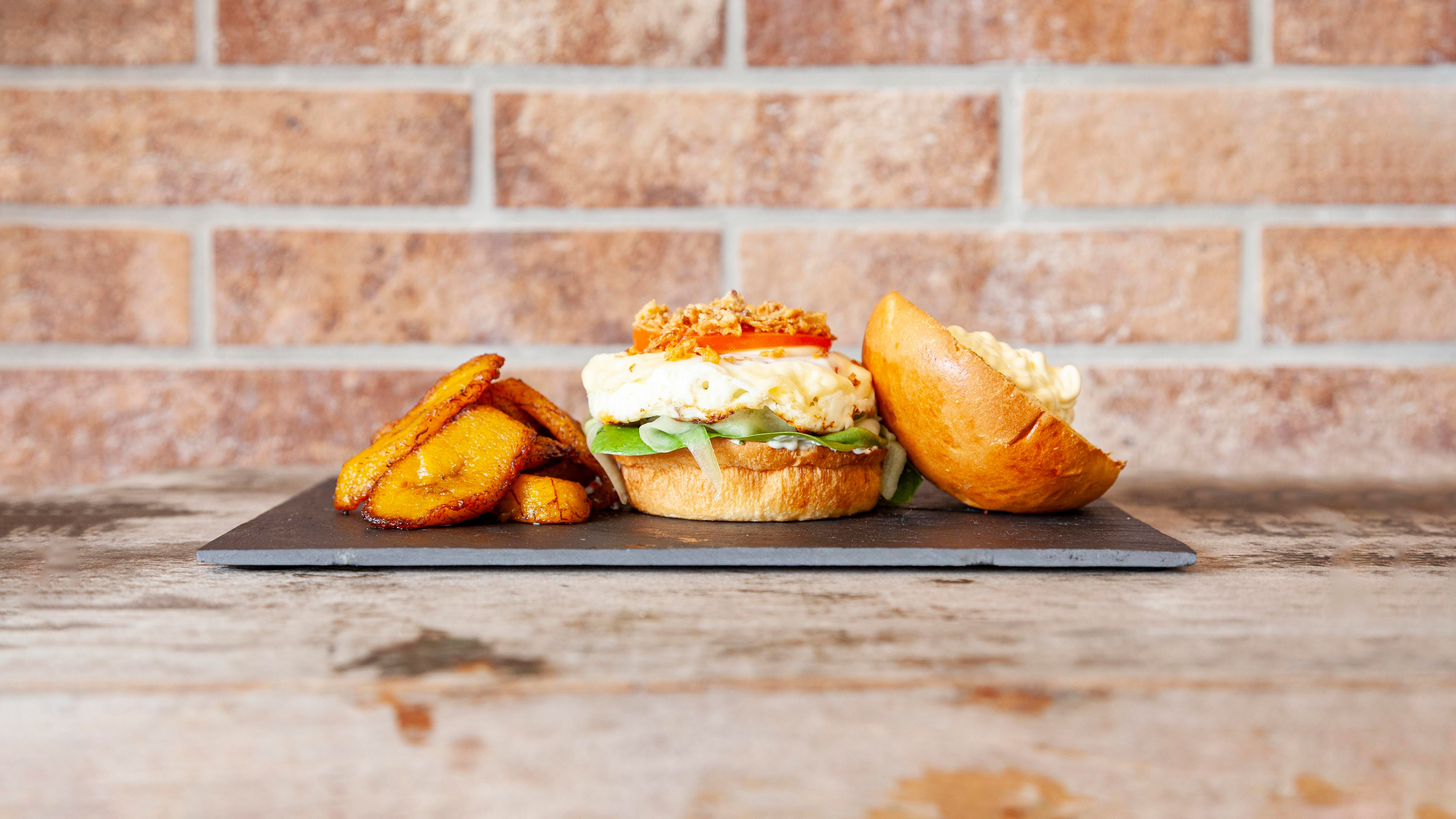 Bamako burger (Végétarien) 🍔🥚🌿