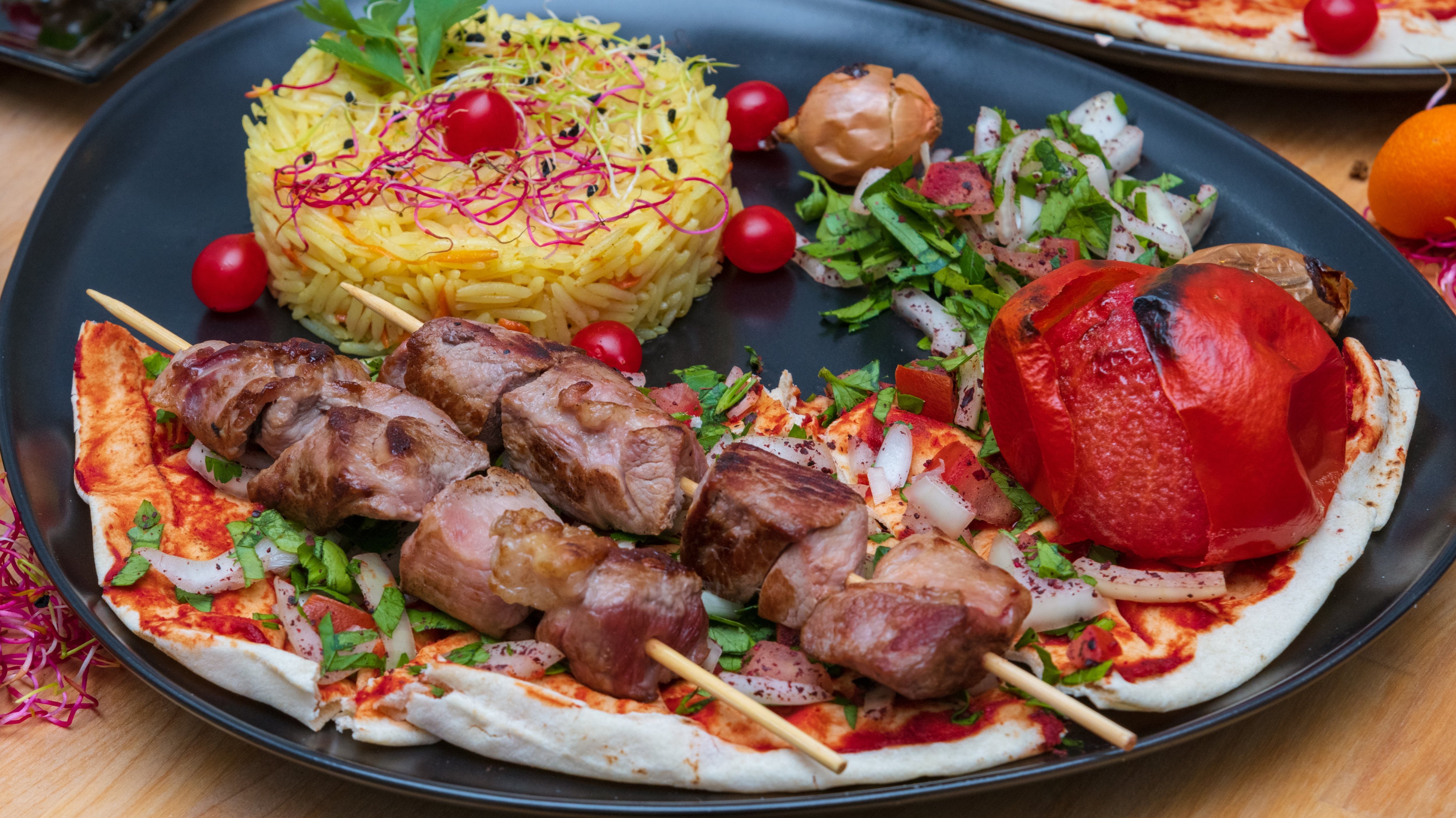 Brochettes d'agneau