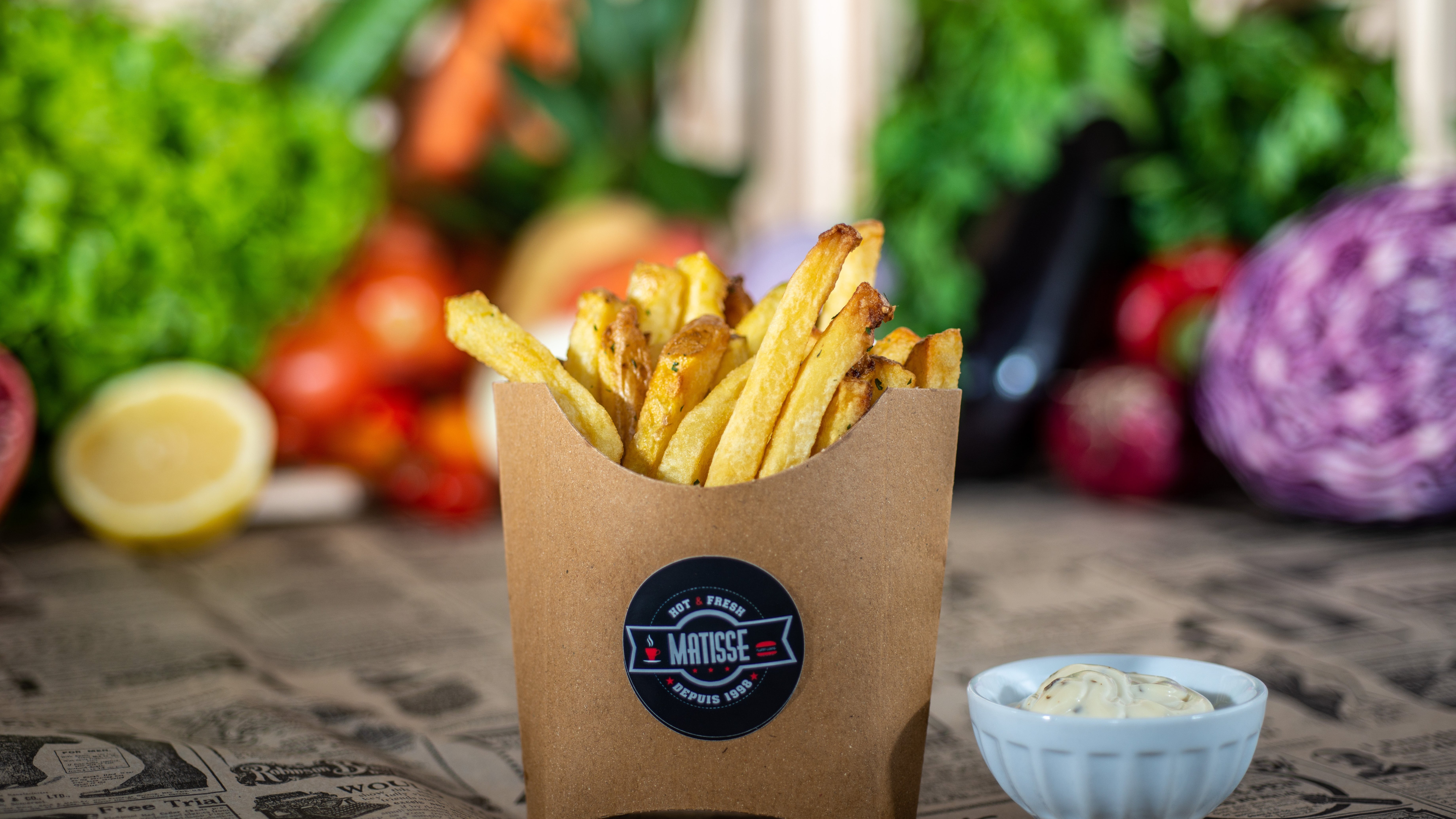Cornet frites fraîche maison    🍟 🍟