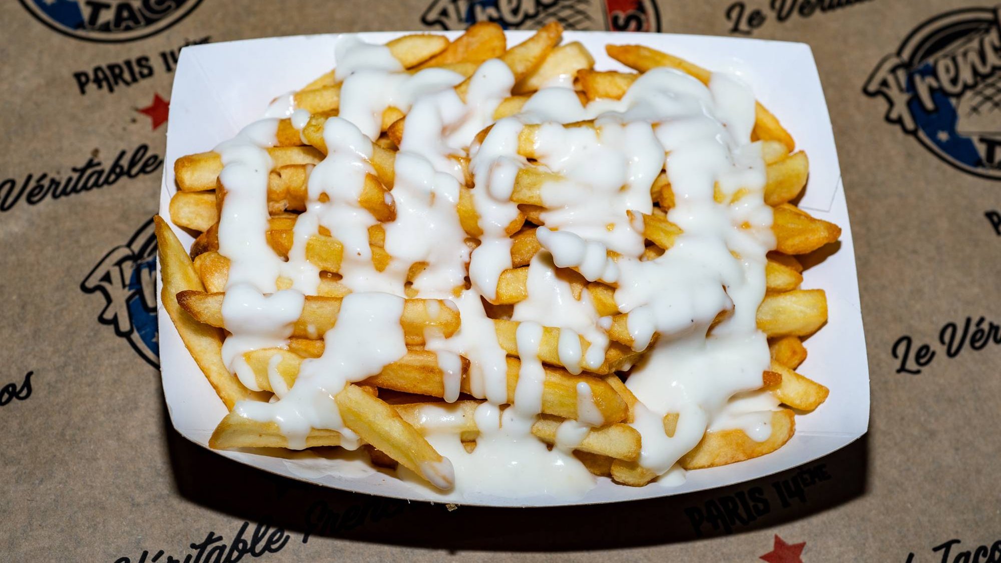 Grande Frites Sauce fromagère