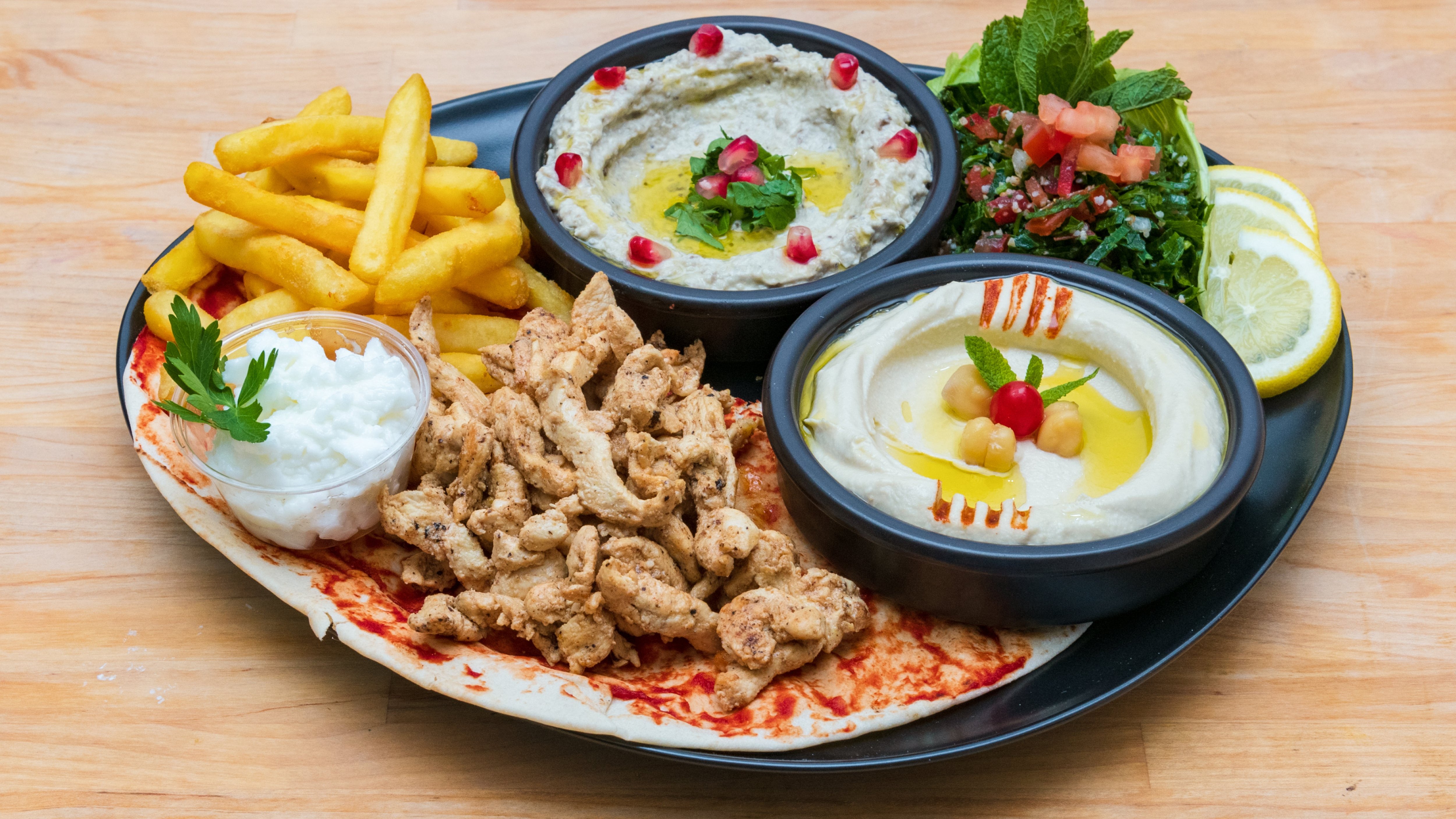 Plateau Shawarma poulet